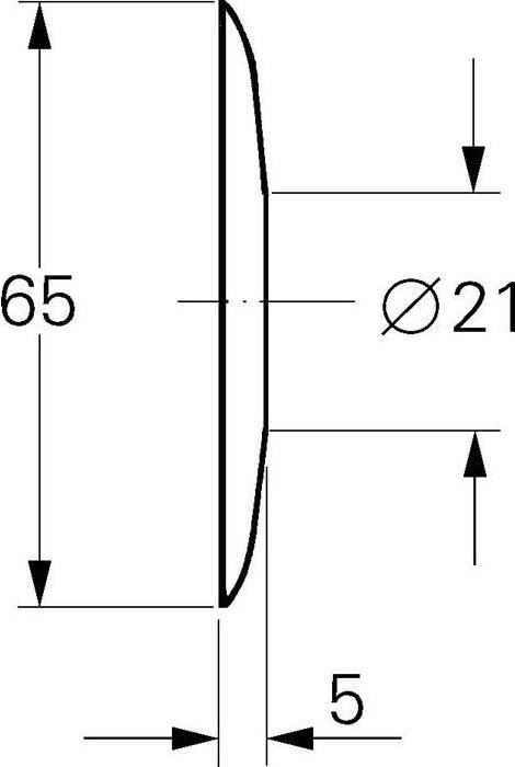 Productafbeelding Grohe Rozet 65mm