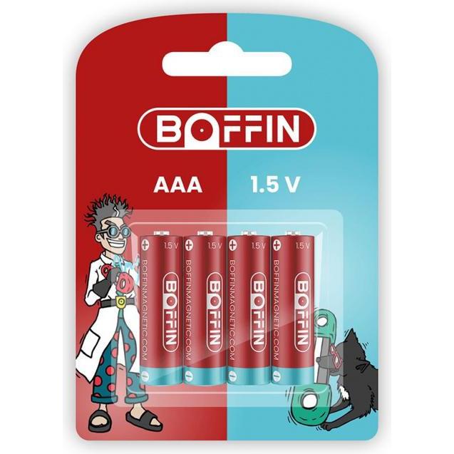 Boffin Batteria AAA 4 pezzi / 1,5 V / alcalina / in blister (4 pz., AAA), Batterie + pile