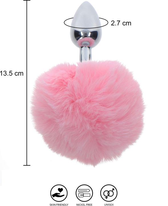 Actual product image Taboom Bunnytail butt plug