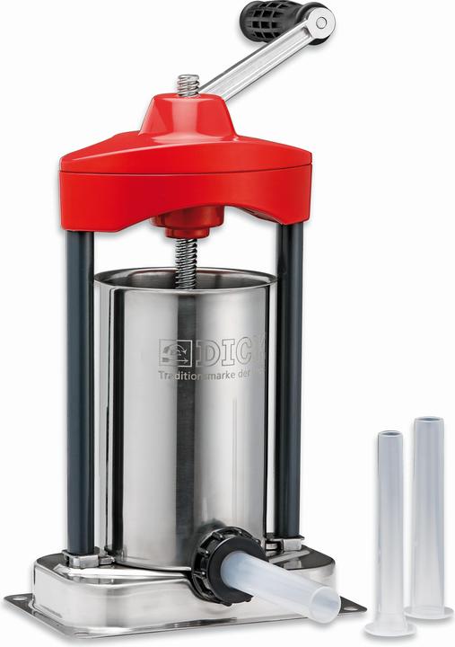 Produktbild F. Dick HTW Hausschlachter-Tischwurstfüller 3 Liter/5 lb (für Hobbyköche, Jäger und BBQ-Fans, Wurstf