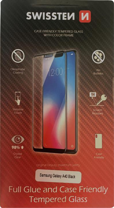 Image du produit Swissten Cadre de couleur en verre (1 pcs, Samsung Galaxy A40)