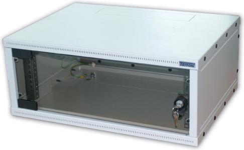 Actual product image Triton 19" wall-mounted enclosure, 6U (6 RU, 19 inch rack)