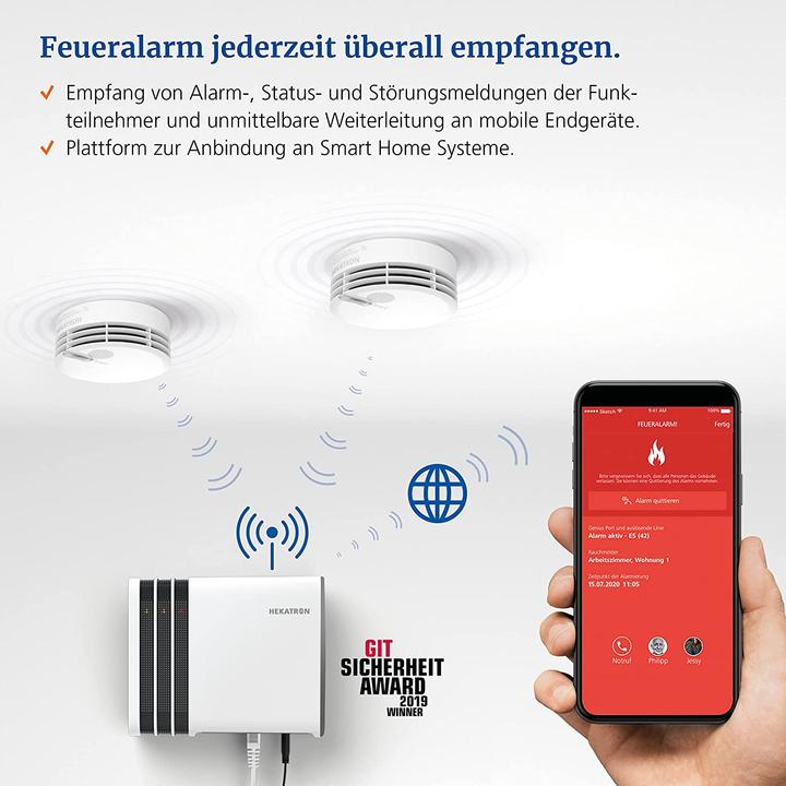 Produktbild Hekatron Genius Port Funkerweiterung