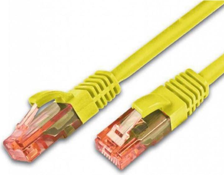 Produktbild Wirewin Patchkabel: UTP 7m gelb (UTP, CAT6, 7 m)