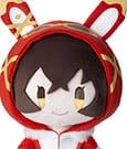 Actual product image Mihoyo Genshin Impact Teyvat Paradise Character Moon City Series peluche Amber 18 cm (18 cm)