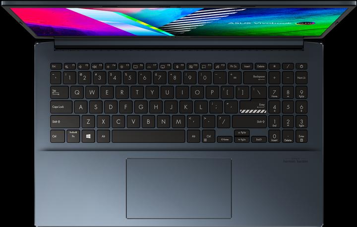 Actual product image Harman/Kardon laptop ASUS Vivobook Pro 15 K3500 - 15.6" Full HD 1920x1080 OLED 600 Nit screen (15.60", Intel Core i7-11370H, 16 GB, 512 GB)