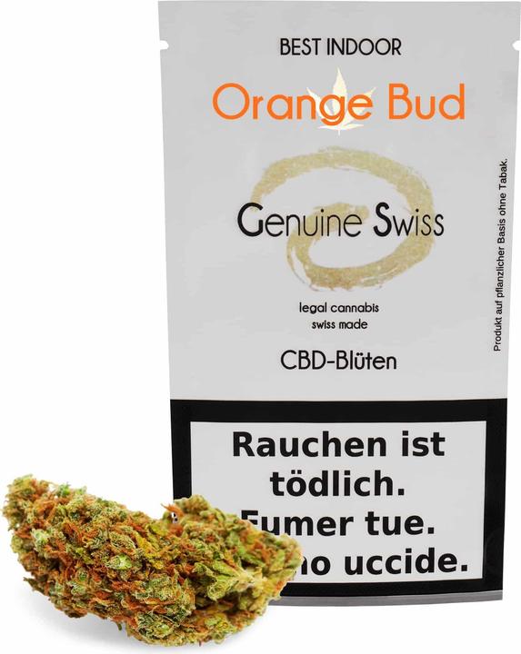 Actual product image Genuine Swiss Orange Bud (5 g, Indoor)