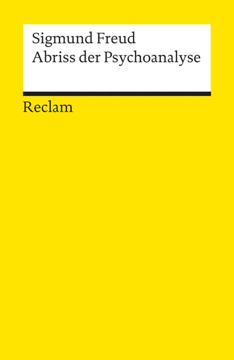 Produktbild Abriss der Psychoanalyse (Deutsch, Sigmund Freud, 2010)