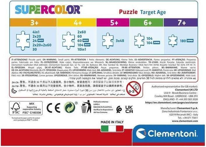 Image du produit Clementoni Disney Mickey Mouse (30 pièces)