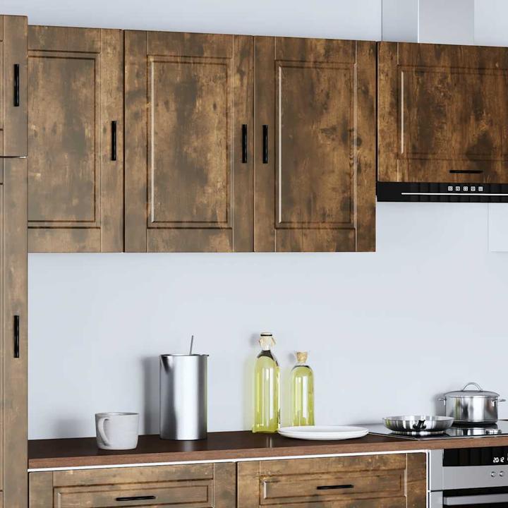 Immagine prodotto VidaXL Parete attrezzata Porto Rovere fumé Parete attrezzata in legno Cucina (80 x 31 x 60 cm)