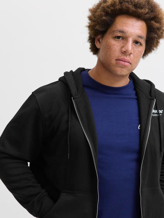 Produktbild Jack & Jones Jjesoho Sweat Zip Hood Noos Pls (4XL)