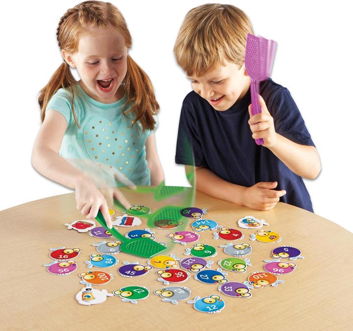 Actual product image Learning Resources Multiplication tables fly swatter game
