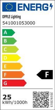 Energie-Label Opple 541001053000 LEDSpot3C-C-P (2400 lm)