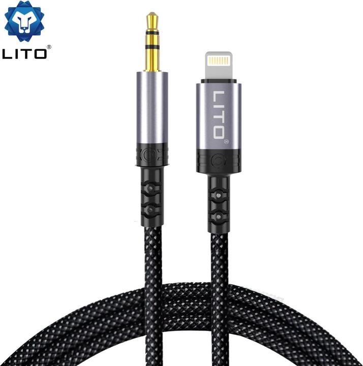 Produktbild Lito - Audiokabel AUX 3.5mm - Lightning (1 m)