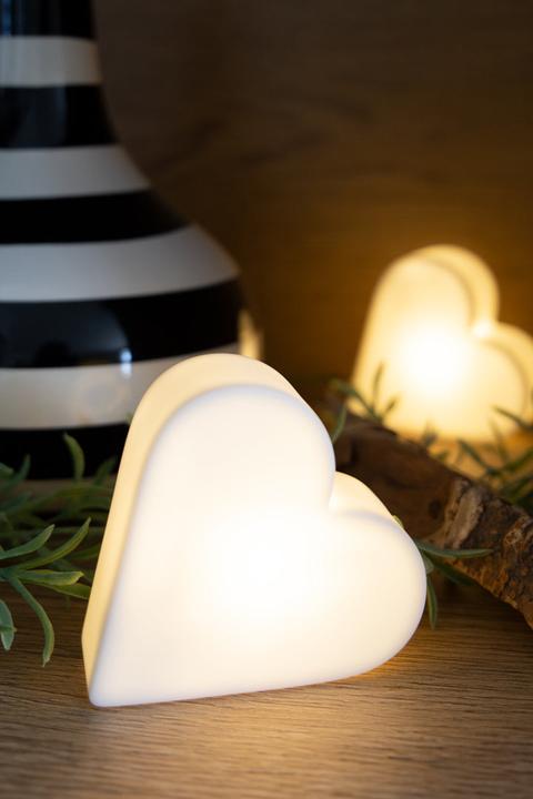 Produktbild 8 seasons design Motivlicht Shining Heart Micro S Weiss (110 lm)