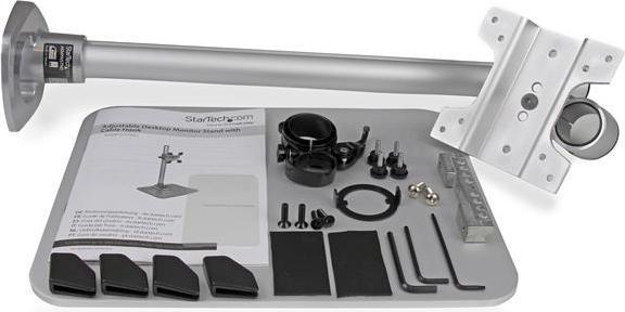 Actual product image StarTech Monitor Stand W/ Cable Hook (Table, 30")