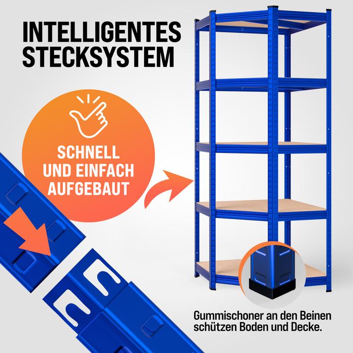 Produktbild Monzana Schwerlastregal Eckregal