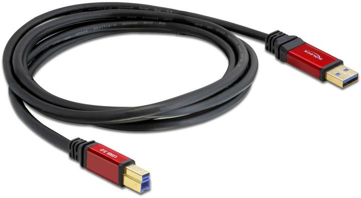 Productafbeelding Delock USB A - USB B (2 m, USB 3.0)