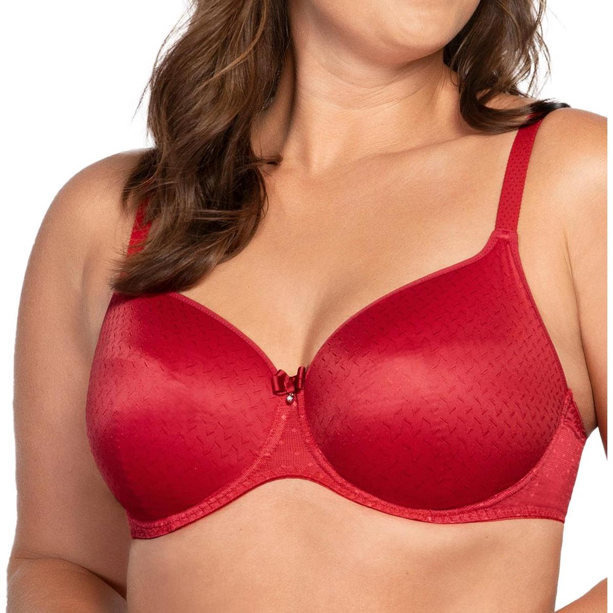 Ulla, BH, Meghan Schalen-BH, Rot, (90 I, Einzelpack)