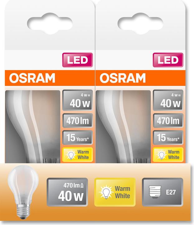 Image du produit Osram LED Monochrome (E27, 4 W, 470 lm, 1 x, E)