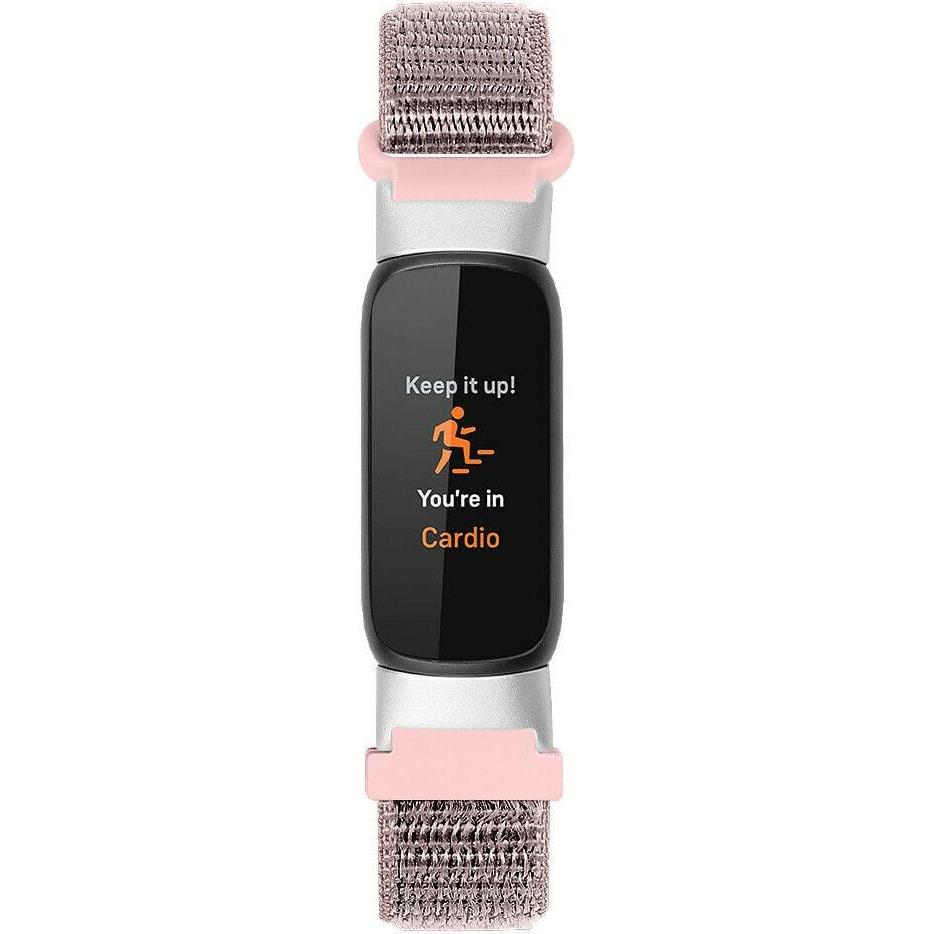 Thumbnail - Strap-it Armband (Nylon, Fitbit Luxe), Uhrenarmband, Rosa