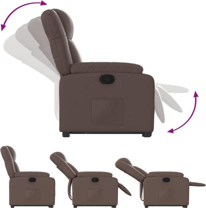 Produktbild vidaXL Relaxsessel mit Aufstehhilfe Kunstleder