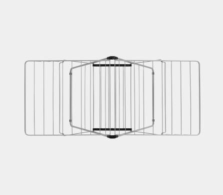 Actual product image Brabantia Stand-up dryer HangOn 20 m, black (20 m)