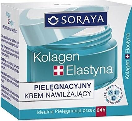 Actual product image Soraya Collagen & Elastin Moisturising Cream On Day And Night 50Ml (50 ml, 24h cream)