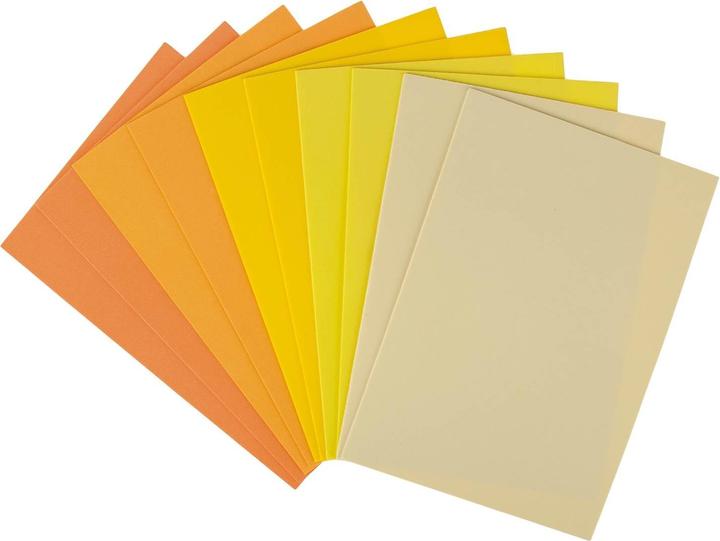 Actual product image Folia Foam rubber set tone on tone yellow