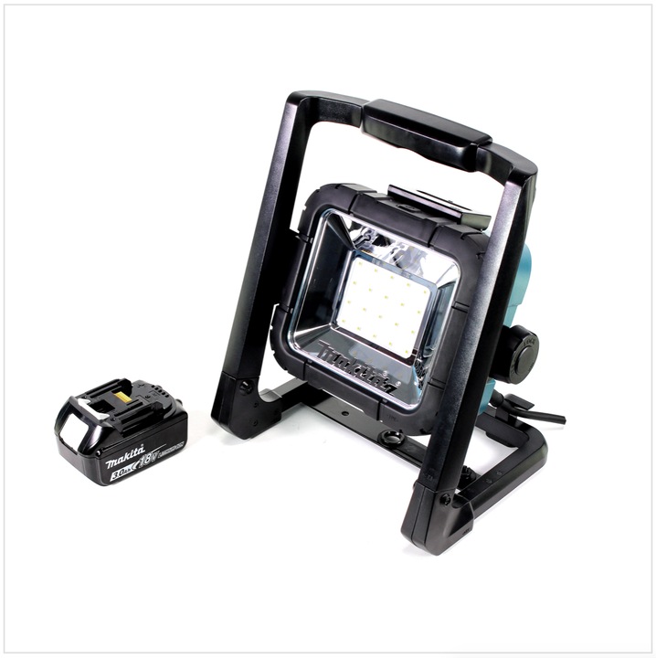 Produktbild Makita DEADML / DML 805 LED Baustrahler 14,4 - 18 Volt / 230 Volt + 1x 3Ah Li-Ion Akku (750 lm)
