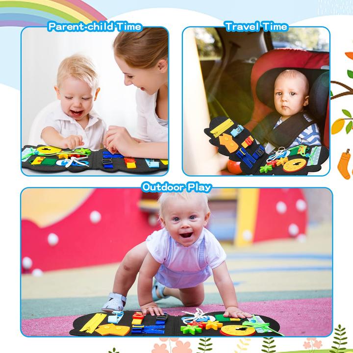 Immagine prodotto Activity Board Gioco da tavolo, giocattolo educativo per bambini Giocattoli per imparare le abilità di base della