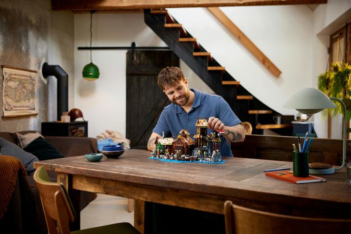 Actual product image LEGO Ideas Viking Village (21343, LEGO Ideas, LEGO Rare Sets)