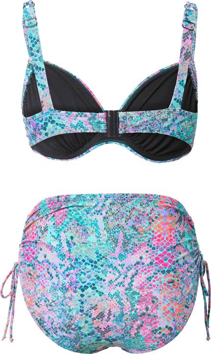 Produktbild Ulla Popken Bikini, Schlange, Bügel-Cups, verstellbare Doppelträger (54)