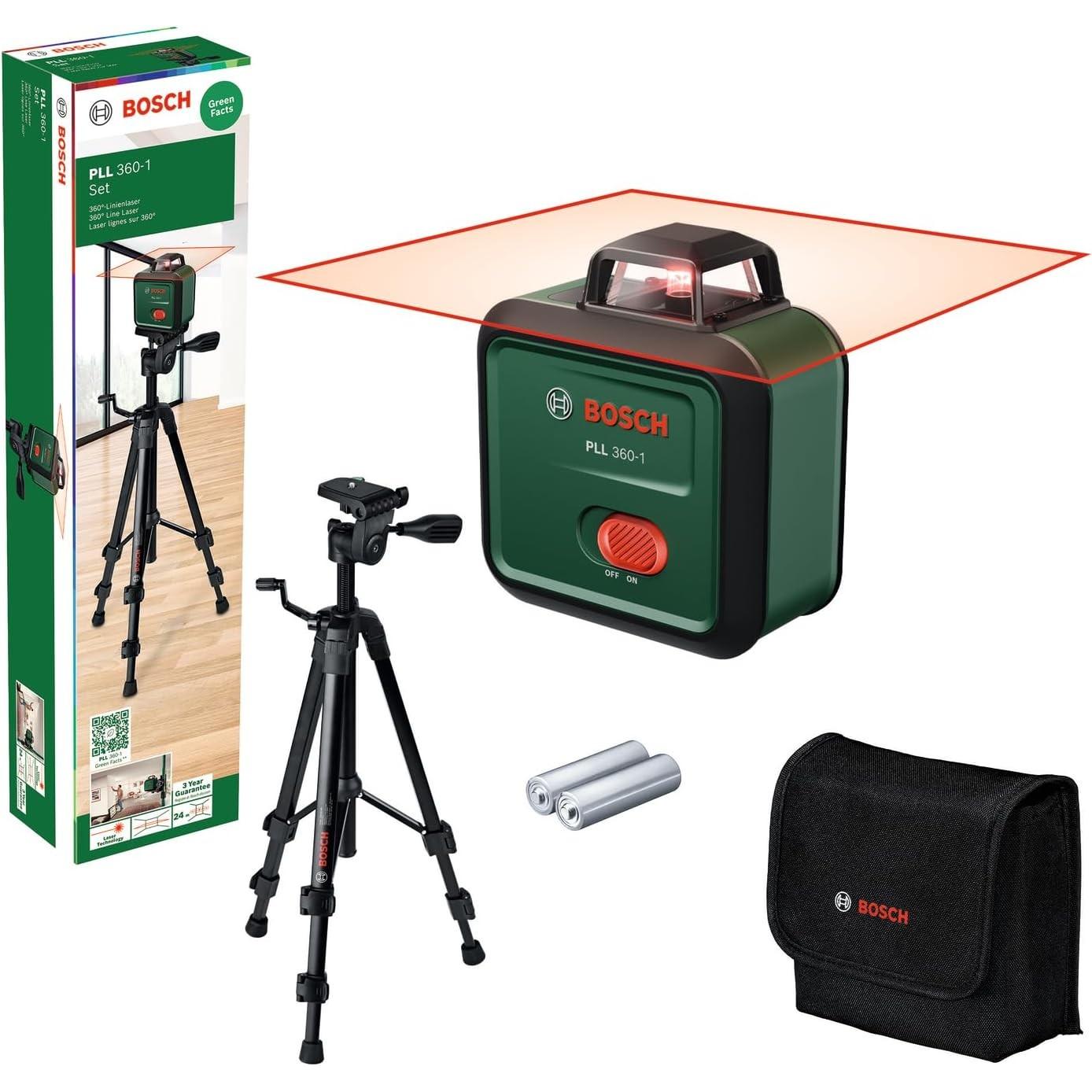 Bosch Hausgeräte, Laser lineare, PLL 360-1 con Treppiede TT 120