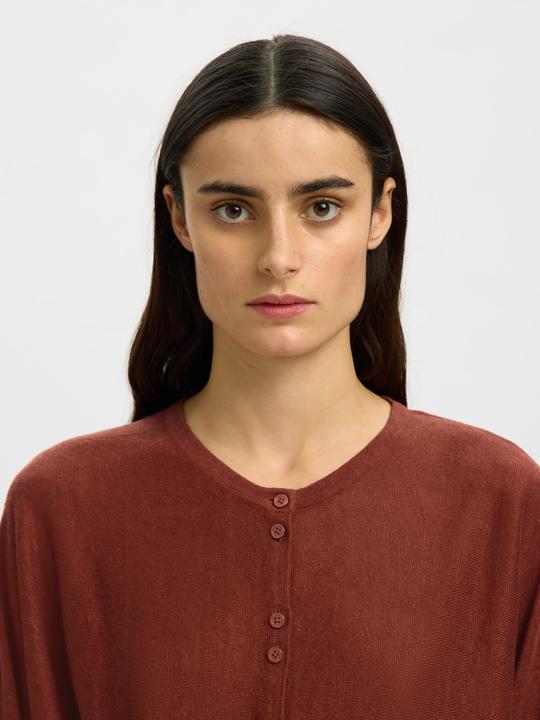 Produktbild Selected 100% Leinen Strickjacke (XS)