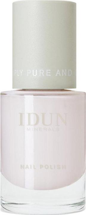 Immagine prodotto IDUN Minerals Nail Polish Marmor (Bianco, Pink, Smalto per unghie effetto gel)
