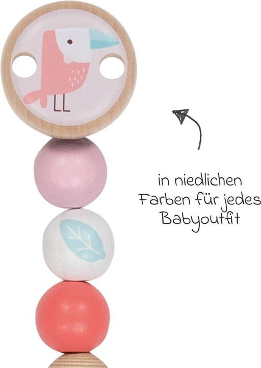 Actual product image Goki Dummy chain puffin