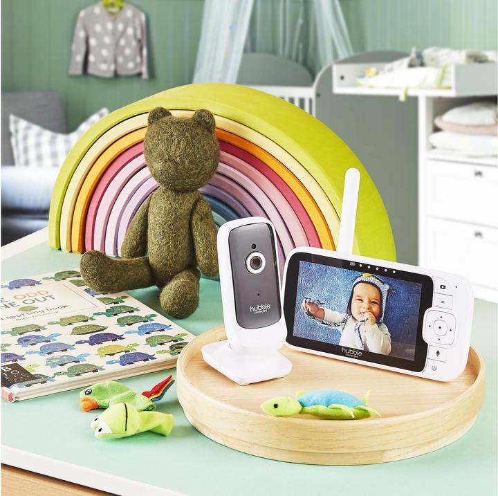 Productafbeelding Hubble Connected Nursery Pal Premium (5 inch) (Babyfoon Audio, 300 m)