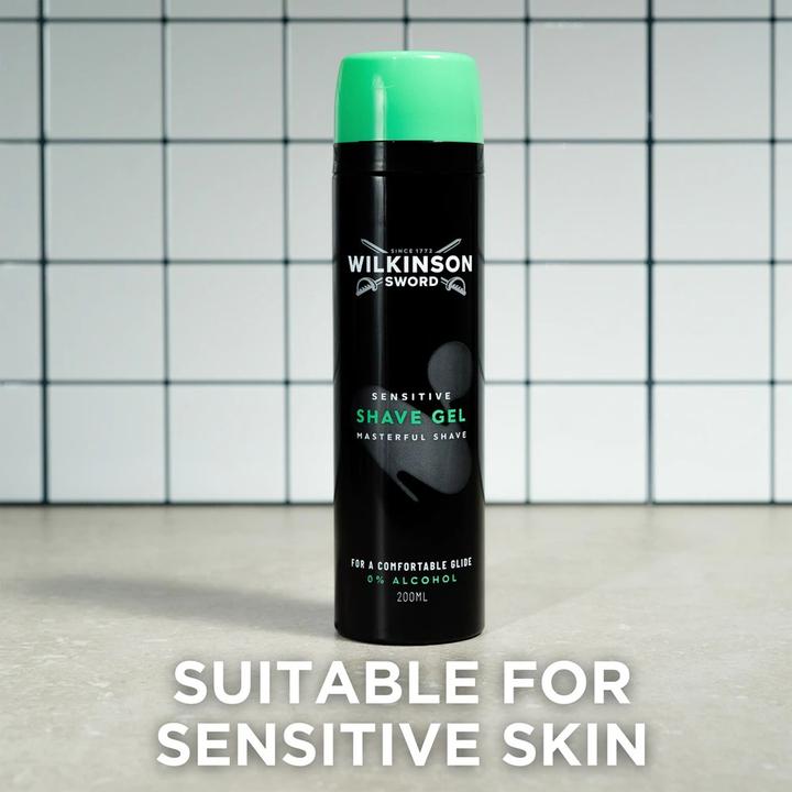 Immagine prodotto Wilkinson Gel da barba sensibile 200 ml (200 ml, Gel da barba)