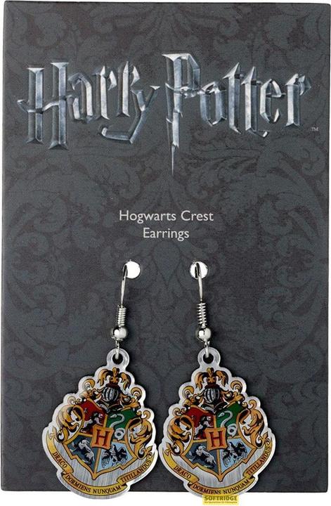 Produktbild GED Harry Potter Hogwarts Crest Earrings (Versilbert)