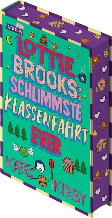 Actual product image Lottie Brooks 4: Schlimmste Klassenfahrt ever (German, Katharina Naumann, Katie Kirby, 2025)
