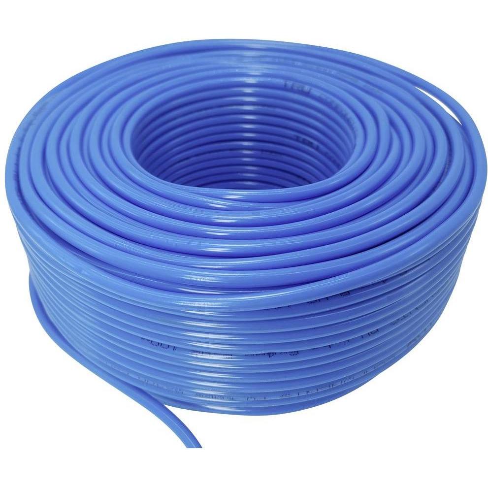 Tru Components, Zubehör Druckluftwerkzeug, Druckluftschlauch PU6X4 Polyurethan Blau Innen-Durchmesser: 4 mm