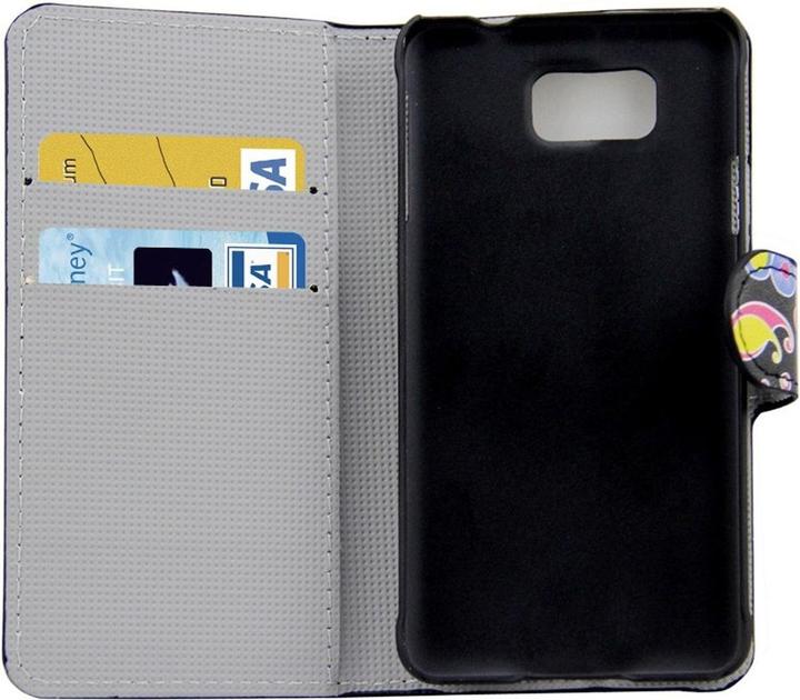 Produktbild König Design Handyhülle Tasche für Handy Samsung Galaxy Alpha Farbflash Abstrakt (Samsung Galaxy Alpha)