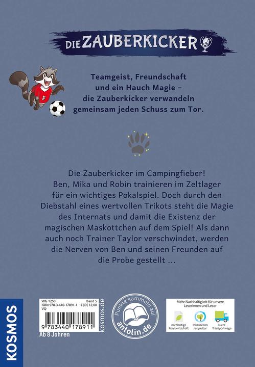 Produktbild Kosmos Die Zauberkicker, 5, Schattenspiel (Deutsch, Benjamin Schreuder, 2024)