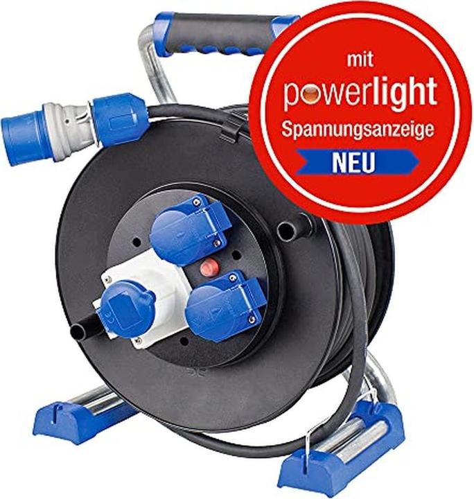 Actual product image As - Schwabe CEE camping cable reel (25 m, 2.50 mm²)