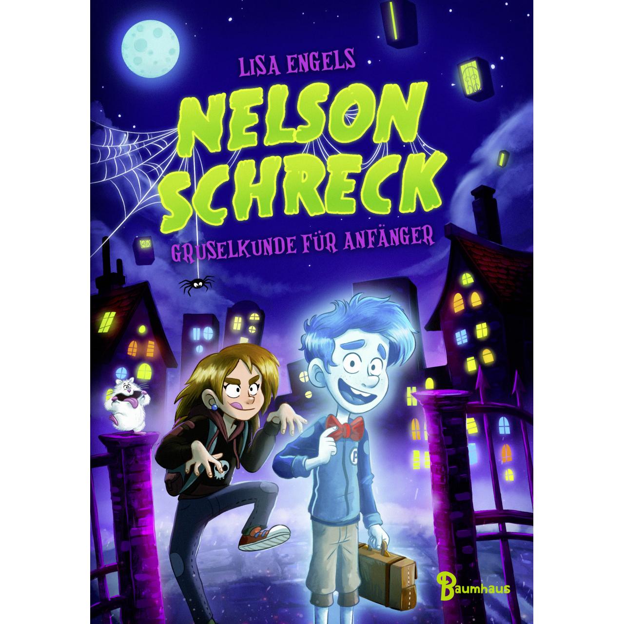 Thumbnail - Nelson Schreck - Gruselkunde für Anfänger, Kinderbücher von Lisa Engels, Pascal Nöldner
