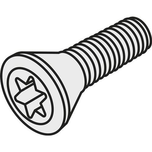 Pramet, Accessori per macchine, Vite a testa svasata Torx ISO US 4011A-T15P Peso lordo 1g
