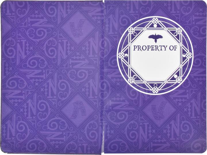 Image du produit Bluesky Carnet de notes Wednesday - Nightshade A5 ligné, multicolore couverture rigide 80 pages (A5, À rayures, Couverture rigide)