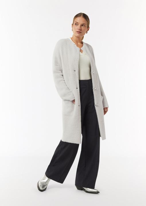 Produktbild Comma Strickjacke Lange Strickjacke mit aufgesetzten Taschen (34)
