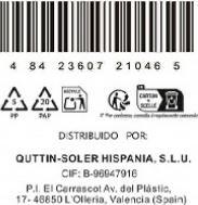 Immagine prodotto Quttin Coltello da chef da 20 cm con sibarite di albar (20 cm)